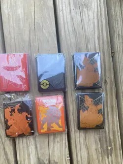 Pokemon Card Sleeves Sealed and Opened Lot - Image 2