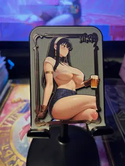 Goddess Story Metal Card Serialized Anime Waifu Yor Random # - Image 1