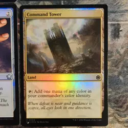 MTG Foundations FOIL Sol Ring Solemn Simulacrum Promo Arcane Signet CommandTower - Image 5