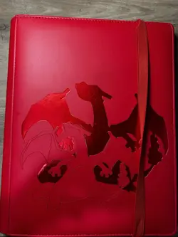 Ultra Pro Pokemon TCG - 9 Pocket Premium Charizard Binder Red 360 Card Capacity - Image 1