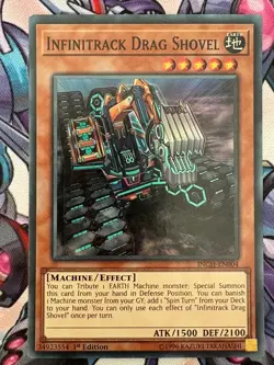 YuGiOh Cards The Infinity Chaser INCH First Edition Choose Card SECRET SUPER RAR - Image 3