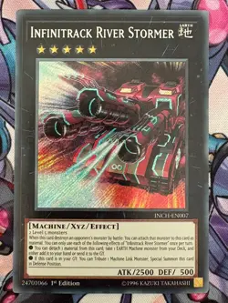 YuGiOh Cards The Infinity Chaser INCH First Edition Choose Card SECRET SUPER RAR - Image 4