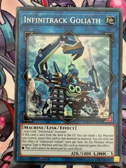 YuGiOh Cards The Infinity Chaser INCH First Edition Choose Card SECRET SUPER RAR - Image 5