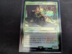 MTG Magic the Gathering FOIL Lothlorien Lookout LTR! - Image 1