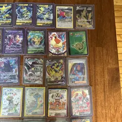Pokemon 43 Card Bundle - Full Art - Modern/Vintage - Rare Holo - V, Vmax, EX - Image 4