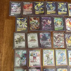 Pokemon 43 Card Bundle - Full Art - Modern/Vintage - Rare Holo - V, Vmax, EX - Image 5