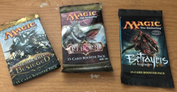 Mirrodin Besieged, Alara Reborn, & Betrayers MTG booster packs Factory sealed - Image 1