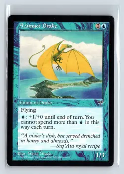 AZIMAET DRAKE - MTG Magic the Gathering Card - Mirage - Common - Creature - Image 1