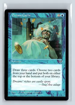 DREAM CACHE - MTG Magic the Gathering Card - Mirage - Common - Image 1