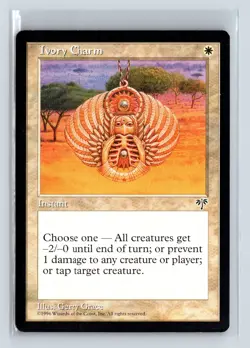 IVORY CHARM - MTG Magic the Gathering Card - Mirage - Common - Image 1