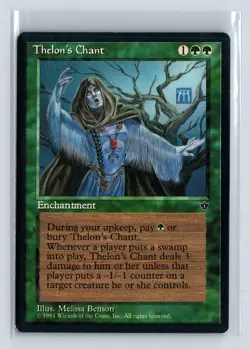 THELON'S CHANT - MTG Magic the Gathering Card - Fallen Empires - Uncommon - Image 1