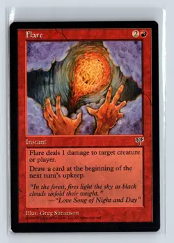 FLARE - MTG Magic the Gathering Card - Mirage - Common - Image 1