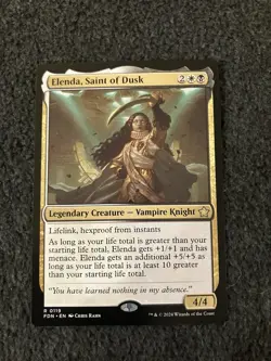 Magic The Gathering MTG - Elenda, Saint of Dusk - FDN - Image 1