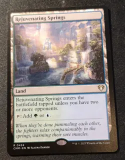 Rejuvenating Springs - CMM - MTG - EN - NM - 0424 - Image 1