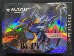 New Sealed Magic The Gathering Final Fantasy GIFT BUNDLE MTG FF Collector Booste - Image 1