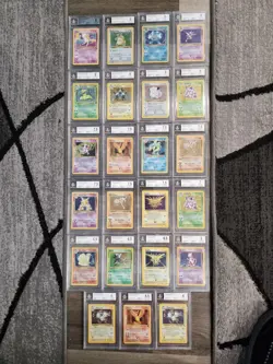 Pokemon 1999 Wotc Vintage Graded Cards Assorted Cards, All BECKETT graded slabs - Image 1