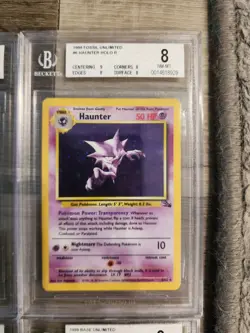 Pokemon 1999 Wotc Vintage Graded Cards Assorted Cards, All BECKETT graded slabs - Image 5