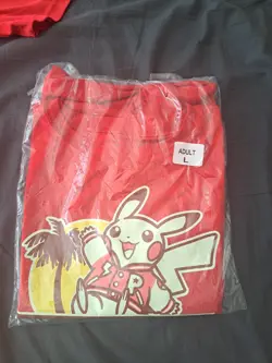 Pokemon STAFF Shirt Worlds 2025 Anaheim Large - Image 1
