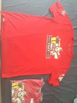 Pokemon STAFF Shirt Worlds 2025 Anaheim Large - Image 3