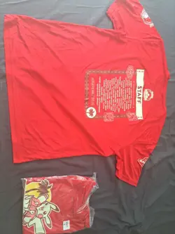 Pokemon STAFF Shirt Worlds 2025 Anaheim Large - Image 4