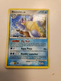 Blastoise - 2/127 - Pokemon Platinum (PL) - Holo Rare LP - Image 1
