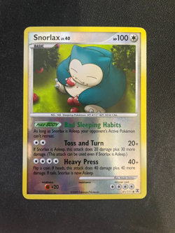 Snorlax 81/111 Reverse Holo Platinum Rising Rivals Pokemon TCG - LP+ - Image 1