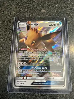 Pokemon Eevee GX Holo HP SM175 Sun & Moon Black Star Promo Ultra Rare NM - Image 1