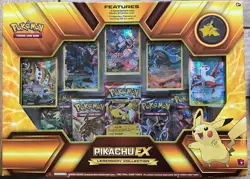 Pokemon TCG PIKACHU EX LEGENDARY COLLECTION BOX 6 Promo’s and 5 Booster Packs - Image 1