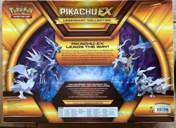 Pokemon TCG PIKACHU EX LEGENDARY COLLECTION BOX 6 Promo’s and 5 Booster Packs - Image 2