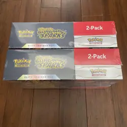 Costco Pokemon Surging Sparks Elite Trainer Box Booster Bundle 2pk - Lot of 2 - Image 5