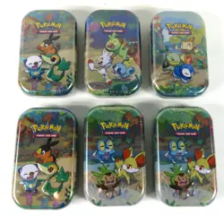NEW Lot of 6 Pokemon Celebrations mini tin 25th Anniversary D21 SEALED - Image 2