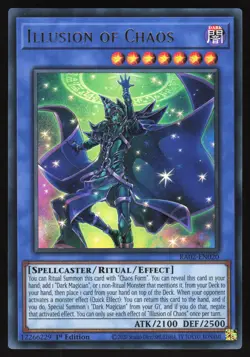 Illusion of Chaos - RA02-EN020 - Ultra Rare - 1st Edition Yugioh - Image 1