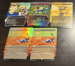 Magic The Gathering: Fallout Universes Beyond - 131 Card Lot Mint - NM MTG PIP - Image 2