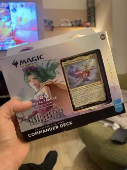 MTG Final Fantasy Collectors Edition Commander Deck Revival Trance (opened) - Image 1