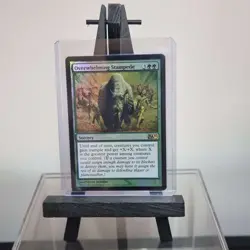 1x Overwhelming Stampede - MTG Magic 2011 - 189 - English - Image 1