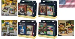 Magic: The Gathering Fallout Commander Deck Bundle - All 4 Unique 100-Card Decks - Image 2