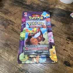 Pokemon Trading Card Game (TCG) Black & White Series Booster Pack. Factory Seal - Image 1