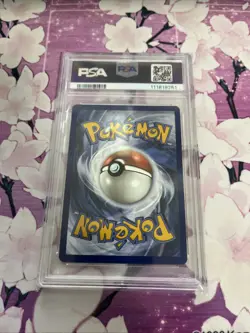 Pokemon Twilight Masquerade Eevee Illustration Holo Foil Card #188/167 PSA 9 - Image 2