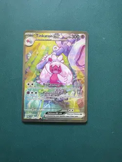 Pokemon TCG Tinkaton EX Holo Card Paldea Evolved, Special Illustration, 262/193 - Image 1