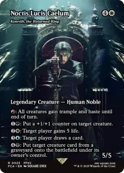Noctis Lucis Caelum - Kenrith, the Returned King (Showcase) -Foil Near Mint MTG - Image 1