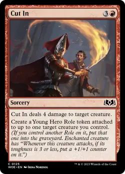 MTG Cut In [Wilds of Eldraine] Near Mint Magic - Image 1