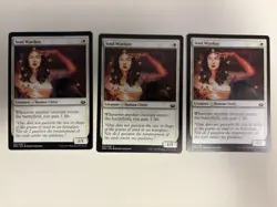 MTG Magic the Gathering Soul Warden Modern Masters 2017 Common (Lot Of 3) - Image 1