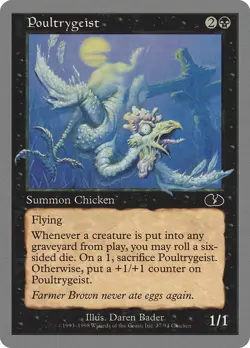 MTG Unglued --- POULTRYGEIST --- Common! NM! Magic the Gathering! *B3G1* - Image 3