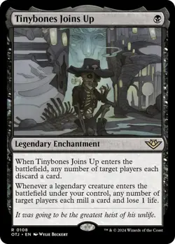 NM Foil Tinybones Joins Up, MTG, OTJ, Magic the Gathering, 108 - Image 1