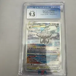 2023 Pokemon Darkrai VSTAR Crown Zenith Galarian Gallery GG50/GG70 CGC 9.5 Mint+ - Image 1