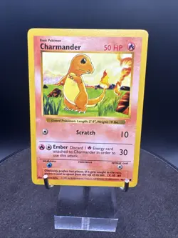 Pokemon TCG Charmander Shadowless 46/102 Base Set - Image 1
