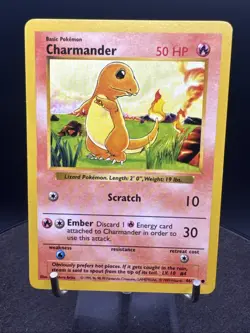 Pokemon TCG Charmander Shadowless 46/102 Base Set - Image 2