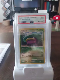 2009 Pokemon Lotad SH4 Reverse Holo Foil Platinum Set PSA 8 NM-MT - Image 1