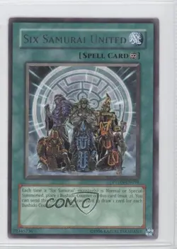 Six Samurai United 1st Ed. YuGiOh Phantom Darkness #PTDN-EN059 2008 - Image 1