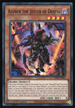 Aluber the Jester of Despia - RA02-EN016 - Super Rare - 1st Edition Yugioh - Image 1